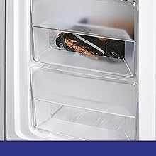 Super-General No-Frost Refrigerator-Freezer Fridge-Freezer Stainless-Steel Side-by-Side