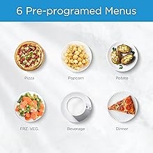 6 Pre-Programmed Menus