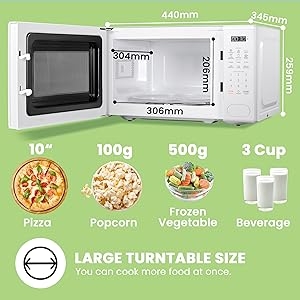 microwave oven compact solo