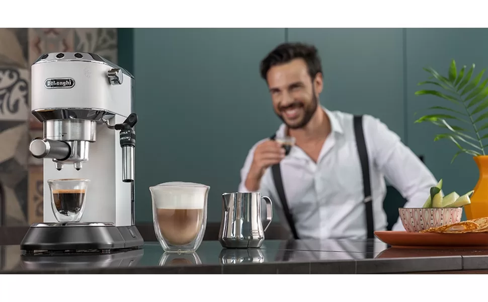 De'Longhi Dedica Pump Espresso Manual Coffee Machine

