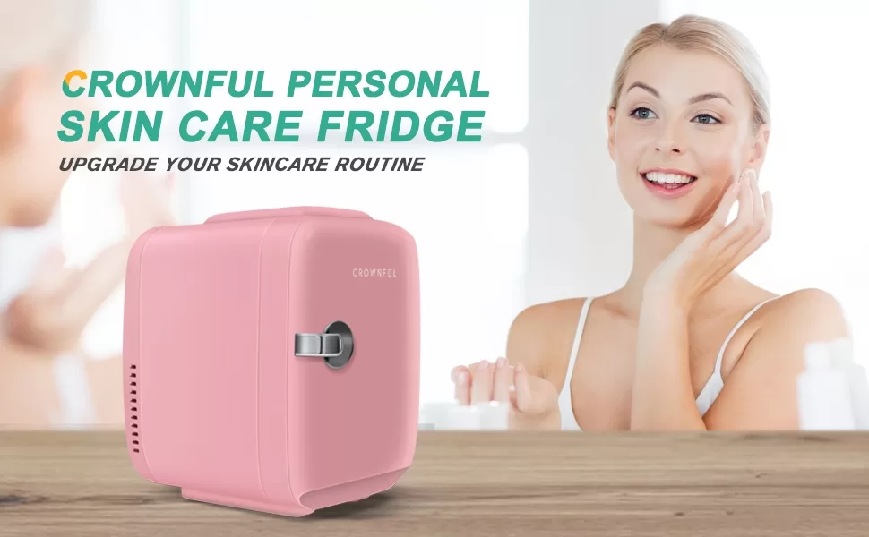 CROWNFUL 4L Mini Refrigerator