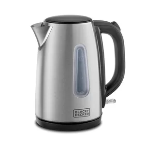 Black+Decker 1.7L Concealed Coil Stainless Steel Electric Kettle