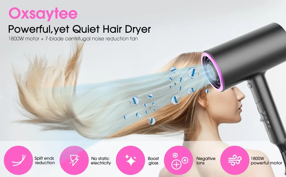 Oxsaytee Professional Ionic Hair Dryer