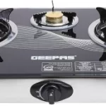 Geepas 3 Burner Glass Top Gas Stove