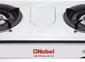 Nobel 2 Burner Stainless Steel Gas Stove