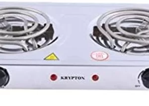 Krypton Stainless Steel 2 Burner Gas Stove