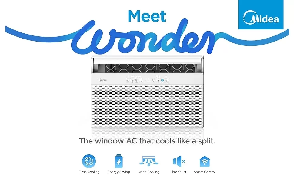 Midea 1.5 Ton Window AC